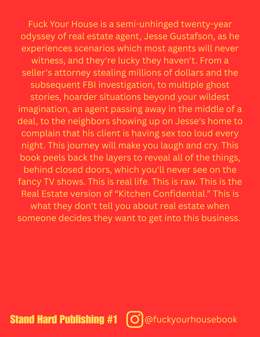 Fuck Your House Book