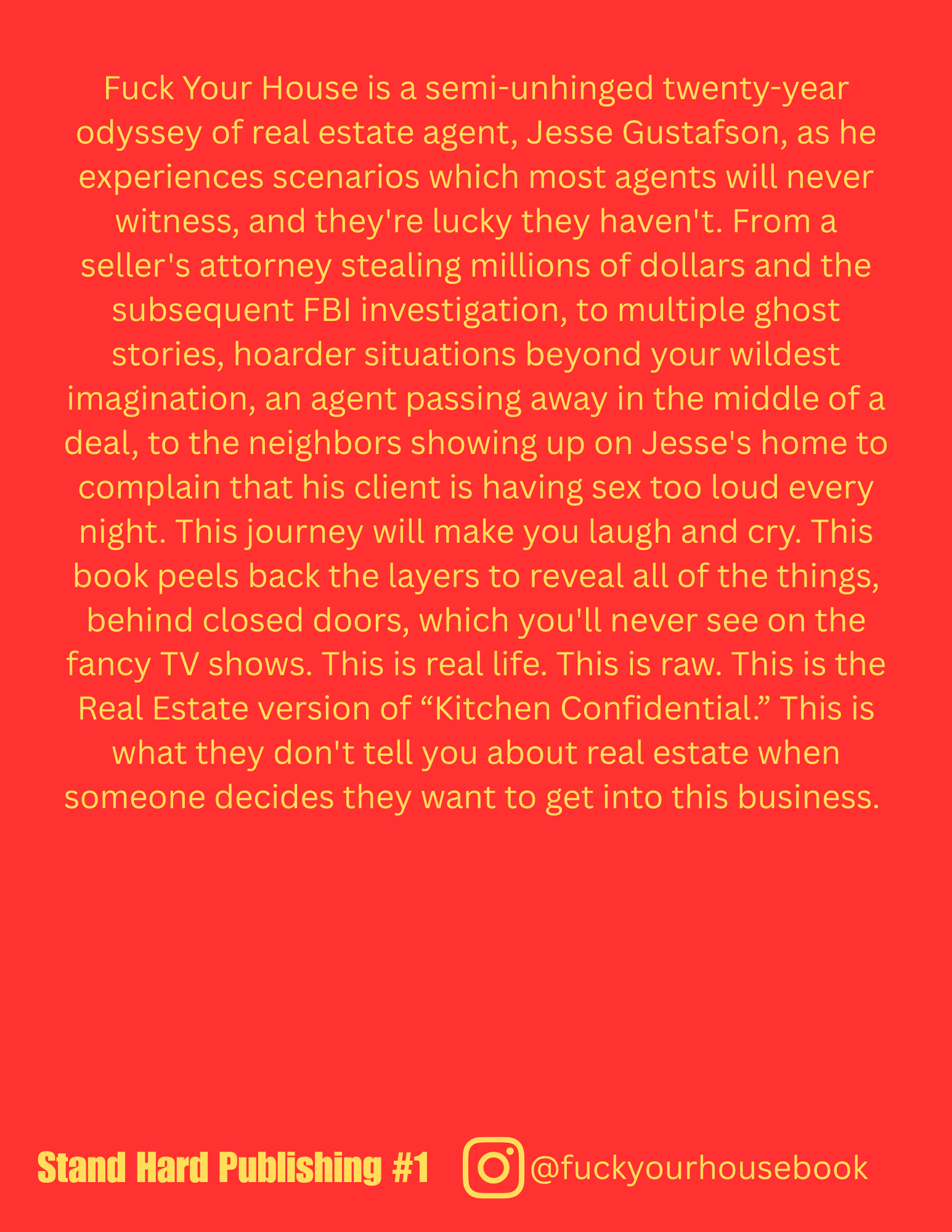 Fuck Your House Book